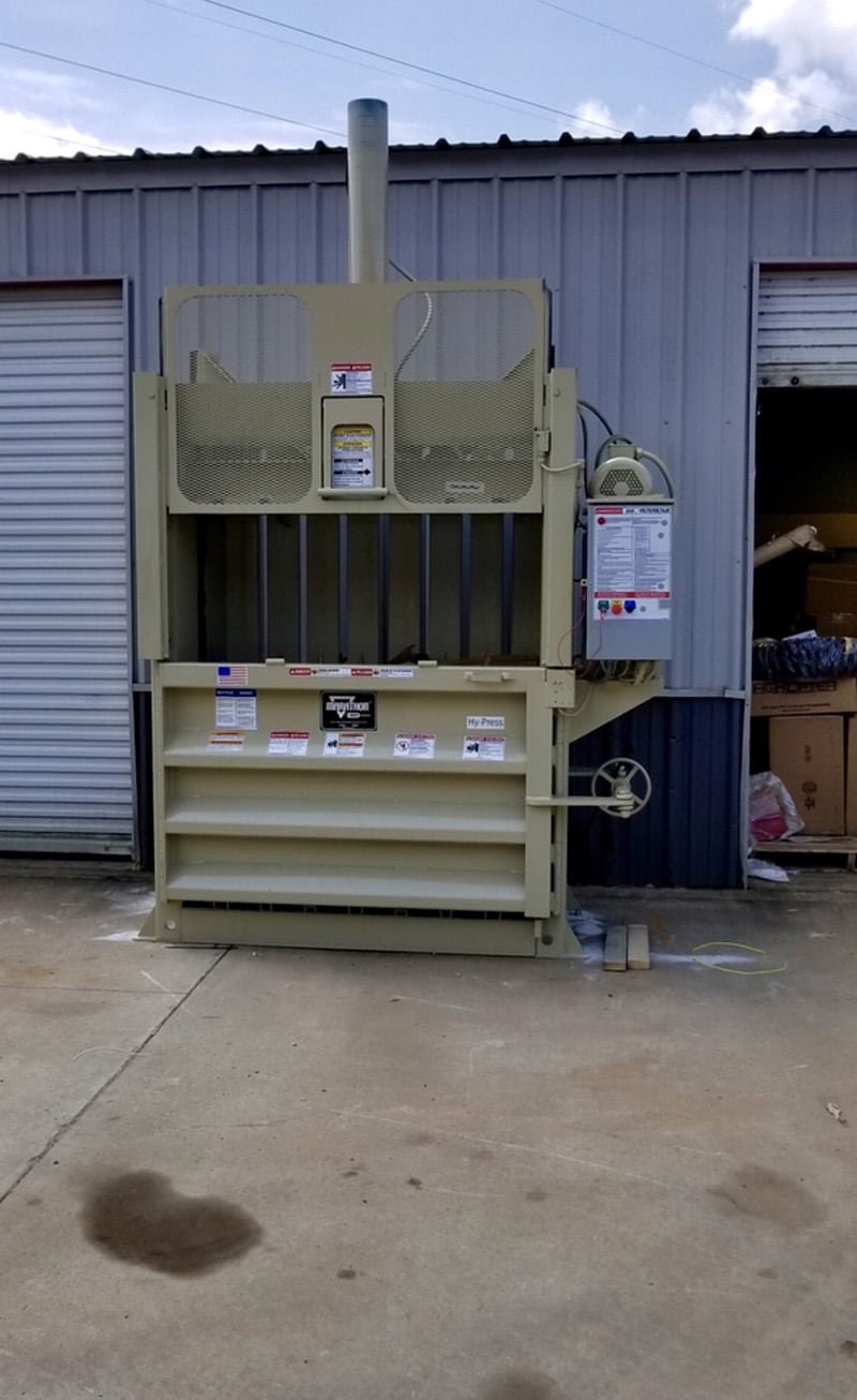 Cardboard Baler Repair
