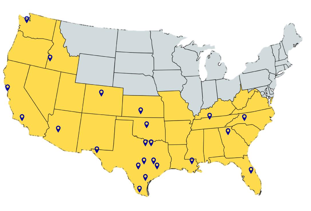 Service Areas