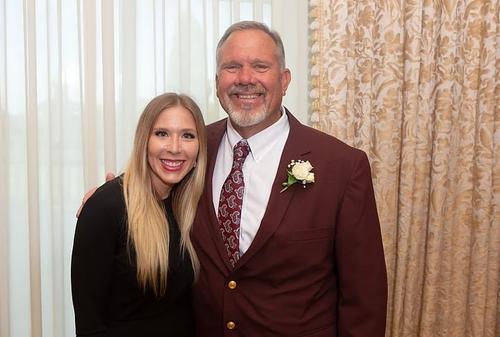 Father-daughter duo, Amanda Mancuso-Laird and Charles Mancuso