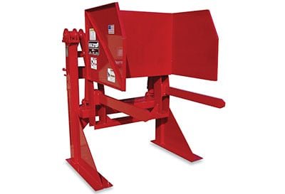 fork style cart dumper