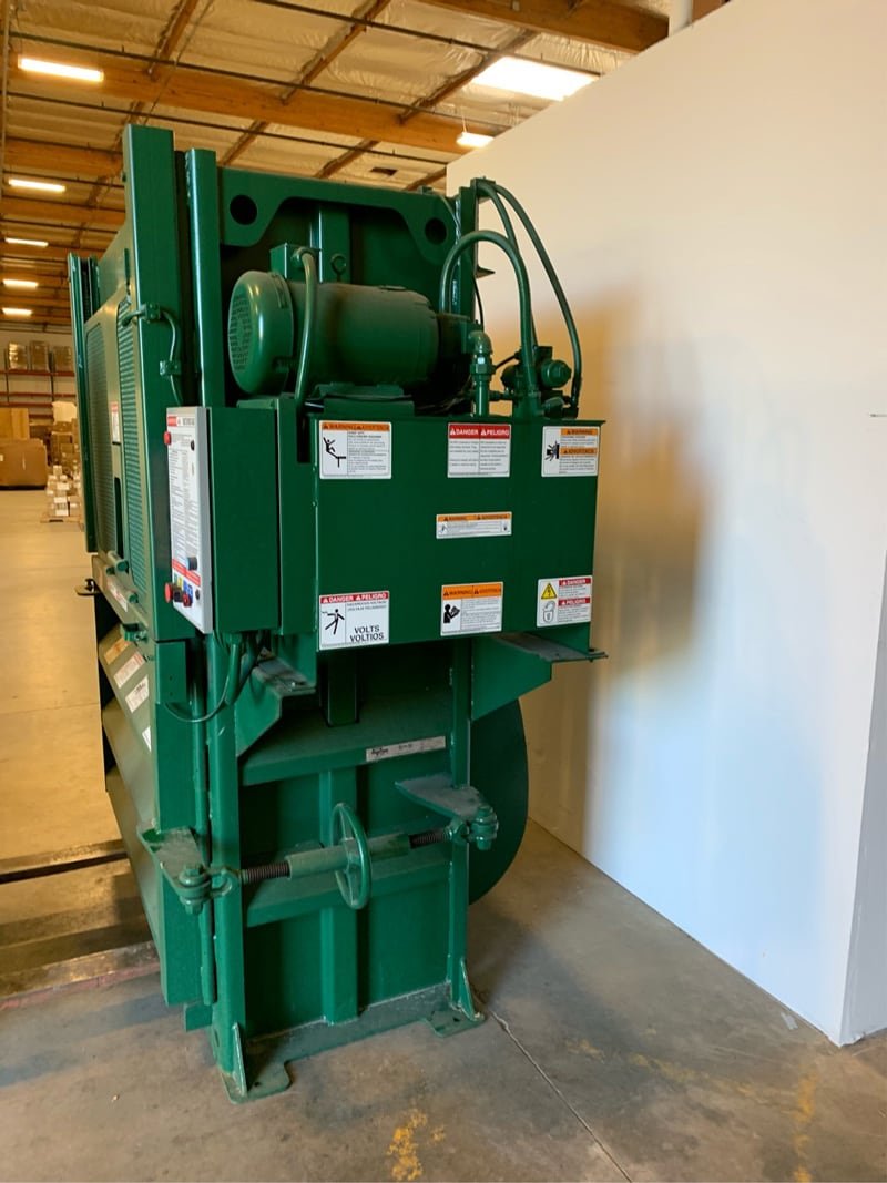 cardboard compactor